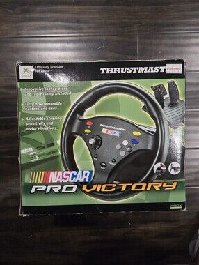 Xbox Thrustmaster Nascar Pro Victory Wheel And Pedals